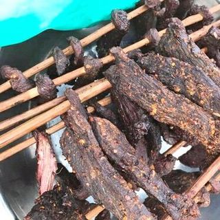 Thịt trâu gác bếp Điện Biên