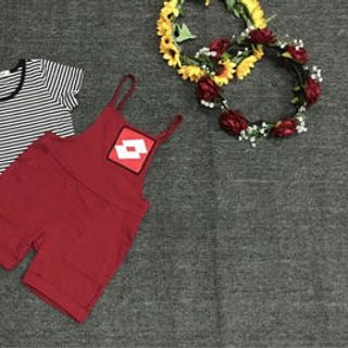HÀNG SALE- set yếm bé gái