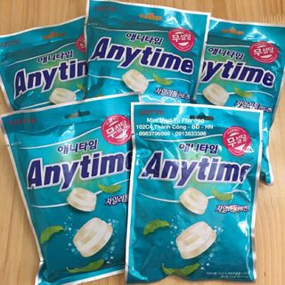 Kẹo bạc hà Anytime Hàn Quốc