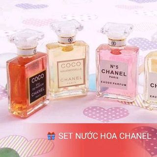 BỘ 5 CHAI NƯỚC HOA CHEN NỒ