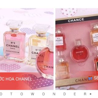 BỘ 5 CHAI NƯỚC HOA CHEN NỒ