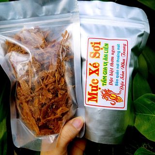 mực xé sợi ăn liền