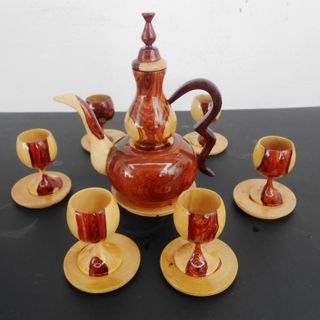 BÌNH TRÀ GỖ CHƠI TẾT