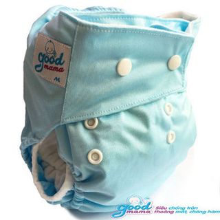Bỉm vải goodmama siêu chống tràn ban đêm size M