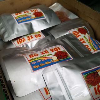 Khô bò sợi ăn liền
