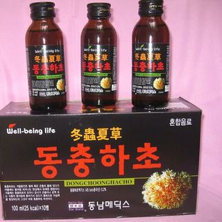 Nước Đông Trùng Hạ Thảo Hàn Quốc chai thủy tinh 100ml