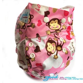 bỉm vải goodmama siêu chống tràn snan ngày size M