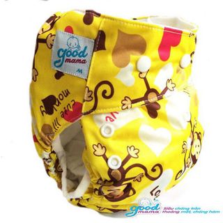 bỉm vải goodmama siêu chống tràn snan ngày size M