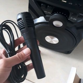 loa kẹo kéo karaoke p89 tặng kèm micro