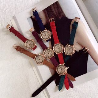đồng hồ nữ mặt xoay