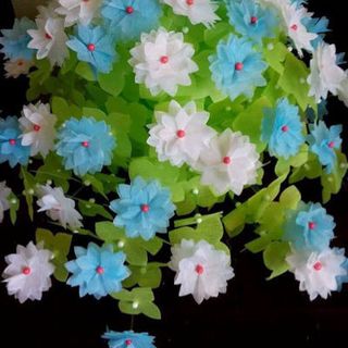 Nguyên lieu Hoa giấy lụa/gấm