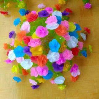 Nguyên lieu Hoa giấy lụa/gấm