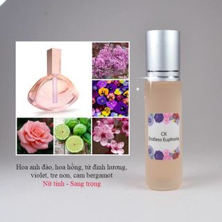 dạng lăn Tinh Dầu Nước Hoa Pháp CK Endless Euphoria dành cho nữ