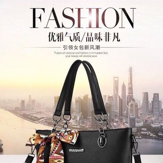 Túi xách công sở nữ dập hoa sz 30