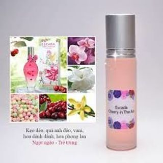 Dạng lăn Tinh Dầu Nước Hoa Pháp dành cho nữ Cherry in The Air 10ml
