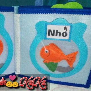 sách vải chủ đề tương phản