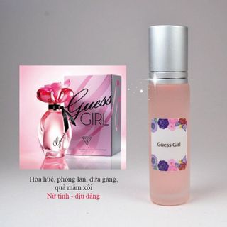 dạng lăn Tinh Dầu Nước Hoa Pháp Guess Girl dành cho nữ