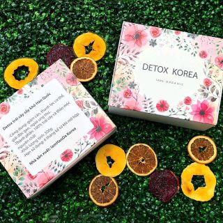 detox trái cây sấy hàn quốc - liệu trình 24 ngày