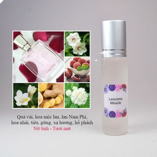 ​dạng lăn Tinh dầu nước hoa pháp miracle by lan come - giá sỉ​ giá bán buôn