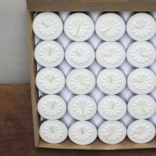 nến tealight hoa mai 100v /hộp loại 2h-3h - ko mùi ko khói - giá sỉ