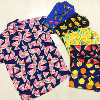 Áo Hawai trái cây