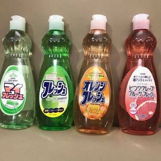 Nước rửa bát Rocket Sky refresh hương hoa quả Nhật Bản loại 600ml
