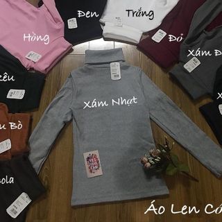 Áo len cổ lọ dài tay