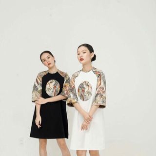 áo dài hàng Quảng Châu chất đẹp