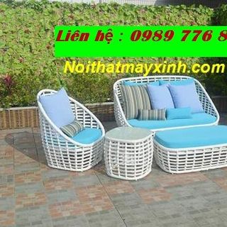 Bàn ghế ngoài trời bàn ghế mây nhựa - Mây Xinh