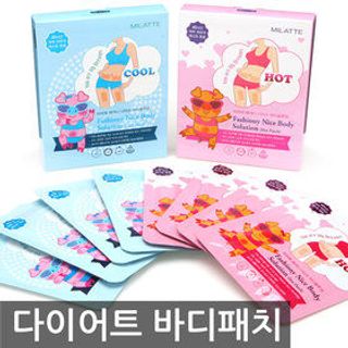 MIẾNG DÁN NÓNG - LẠNH MILATTE FASHIONY NICE BODY SOLUTION HÀN QUỐC Auth giá sỉ