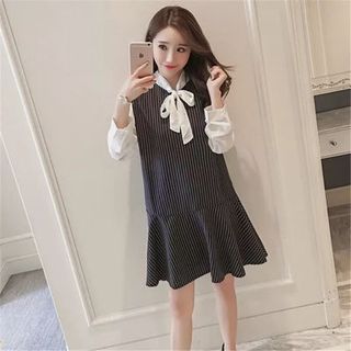 váy suông chữ a váy bầu dấu dáng