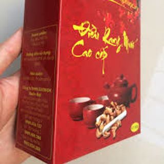 Hạt điều rang muối vỏ lụa loại A cồ hộp giấy chuyên biếu tặng