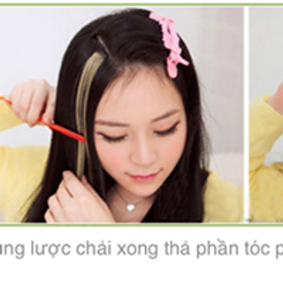 line tóc màu