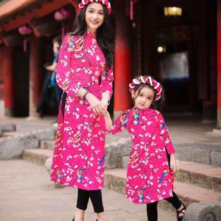Áo Dài Cách Tân Mẹ Bé