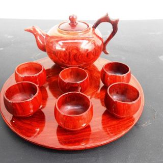 BÌNH TRÀ GỖ