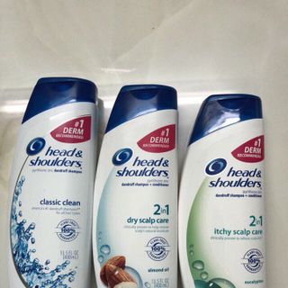 7 loại dầu gội và xả Head Shoulder Mỹ lẻ 120k 10 chai 95k