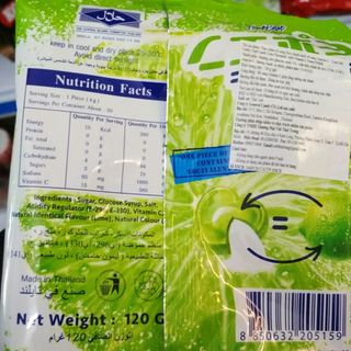Kẹo chanh muối Thái Lan - 120g