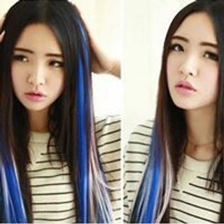 line tóc màu