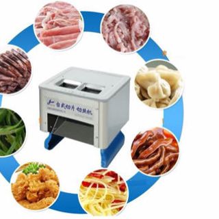 Máy thái thịt tươi 2 cỡ dao