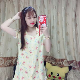 Đầm suông gấu quảng châu