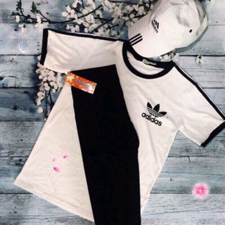 Quần legging thêu hoa