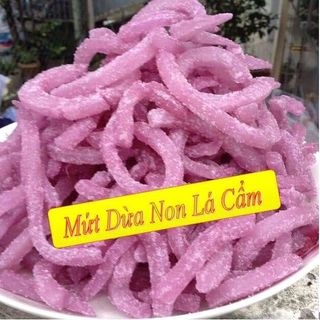 Mứt dừa non nhà làm
