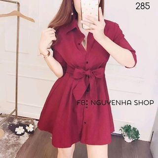 đầm sơ mi