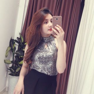 áo kim sa long lanh
