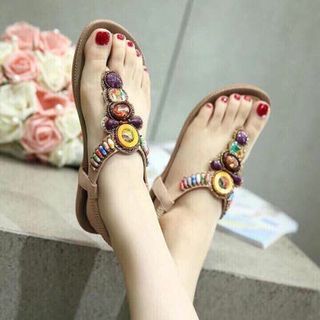 giay sandal đá nhiều màu cao câp