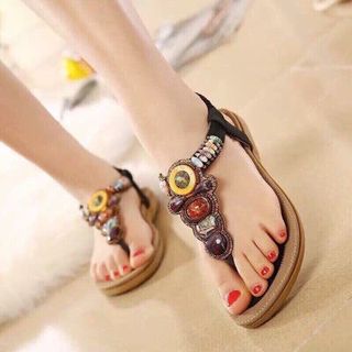 giay sandal đá nhiều màu cao câp