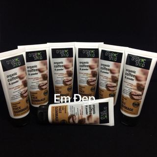 Tẩy da chết mặt cafe