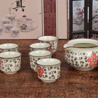 Bộ Ấm Chén Hoa Anh Đào Xuất Nhật