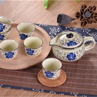 BỘ ẤM CHÉN HOA ANH ĐÀO XUẤT NHẬT