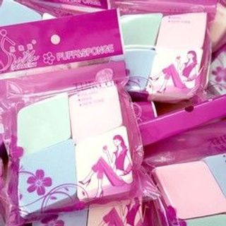 Combo 4 bông tán kem nền siêu mịn